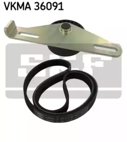 Поликлиновойремень / комплект SKF для NISSAN KUBISTAR (X76) 1.6 16V